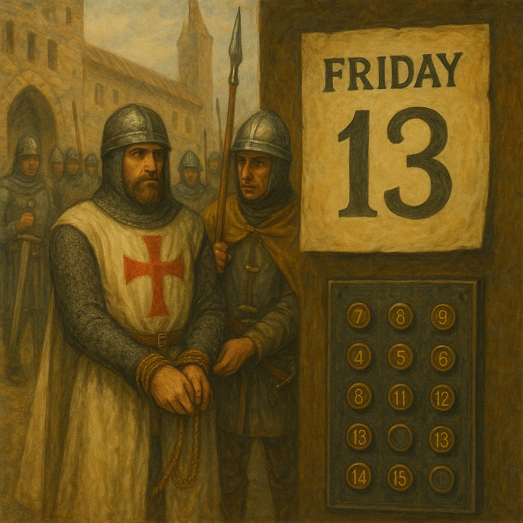 Friday the 13th - Knights Templar Arrest
